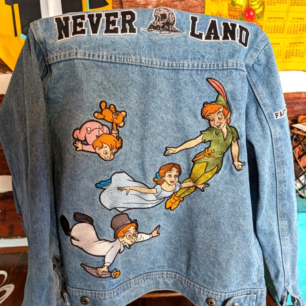 Cakeworthy Peter Pan Denim Jean Jacket